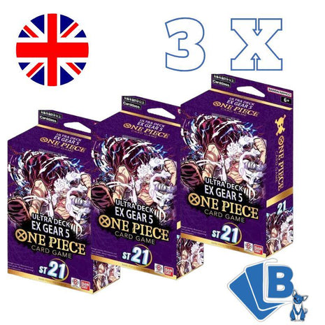 One Piece Starter Deck EX Gear5 ST21 ENG - 3X