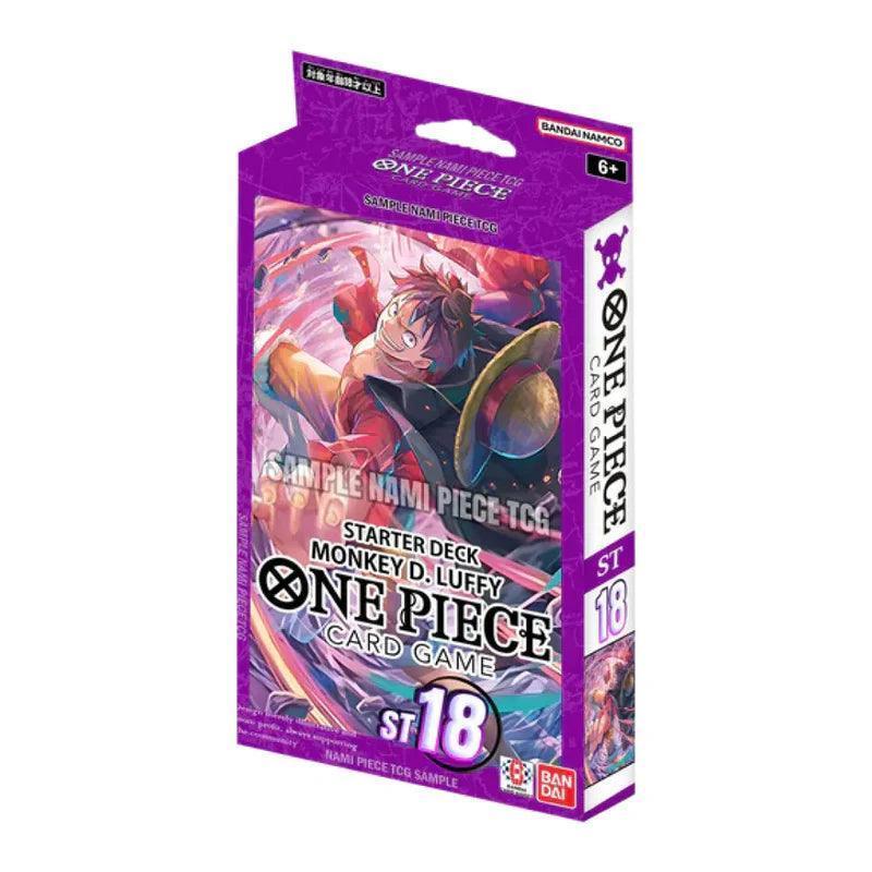 One Piece Starter Deck Purple Monkey D. Luffy ST18 ENG -