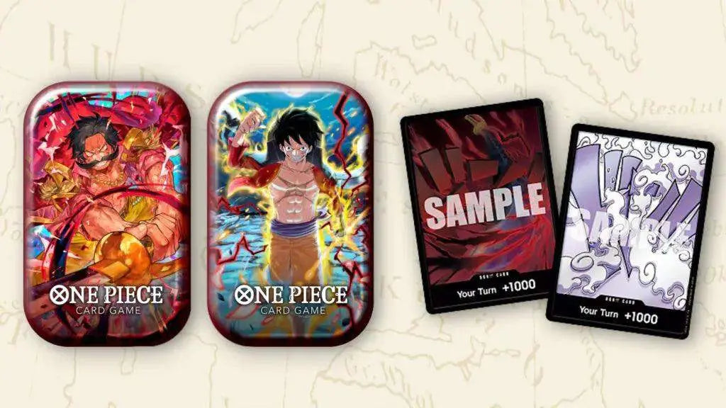 One Piece TCG Tin Pack Set Vol.1 TS01 ENG - Coppia