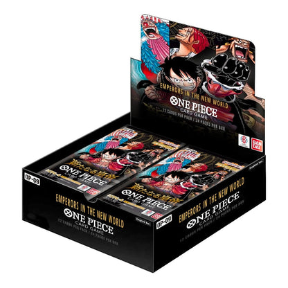 One Piece OP09 Emperors in the new World Box 24 Bustine - Case 12 box ENG