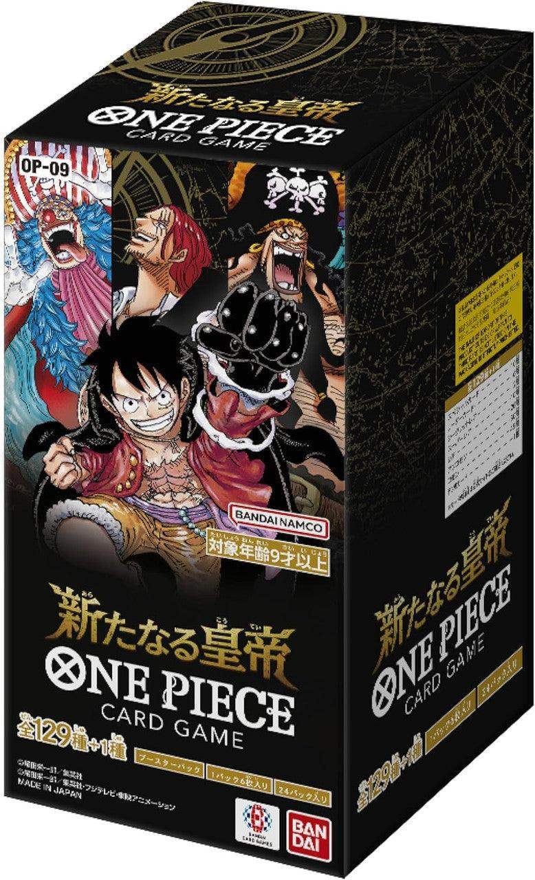 One Piece the new four emperors OP09 Booster Box JAP - CASE 12 BOX