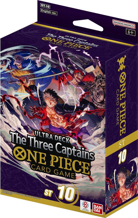 One Piece The Three Captains Ultra Deck ST10