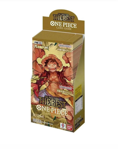 One PieceSet Box PRB01 Premium Booster The Best - Case 10 Box JAP -