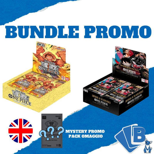 Bundle One Piece OP09 The Four Emperors Box + Premium Best PRB01 ENG