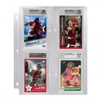 Pagine per gradate BGS Beckett Slabs 1ct Ultra Pro - Pack da 5
