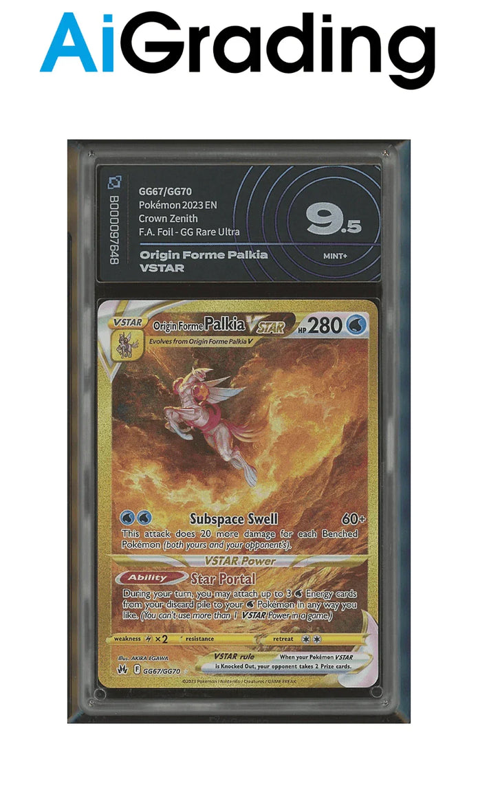 Palkia Vstar Gold Crown Zenith AiGrading Voto 9,5 - B000097648