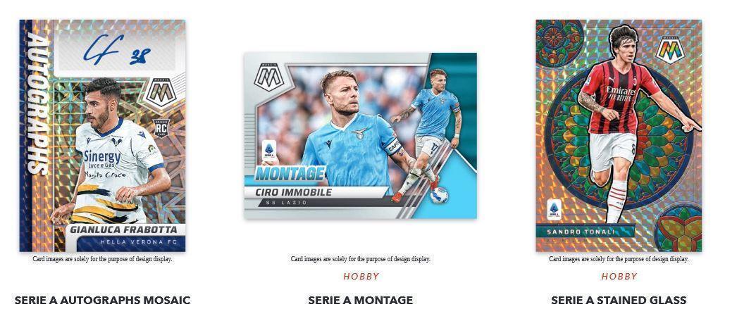 Panini Mosaic Serie A 2021-22 Soccer Hobby Box -