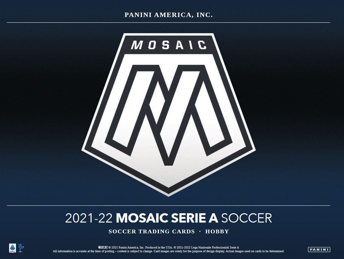 Panini Mosaic Serie A 2021-22 Soccer Hobby Box -