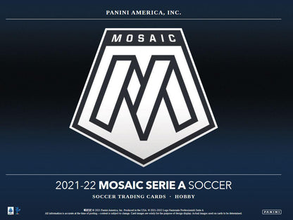 Panini Mosaic Serie A 2021-22 Soccer Hobby Box