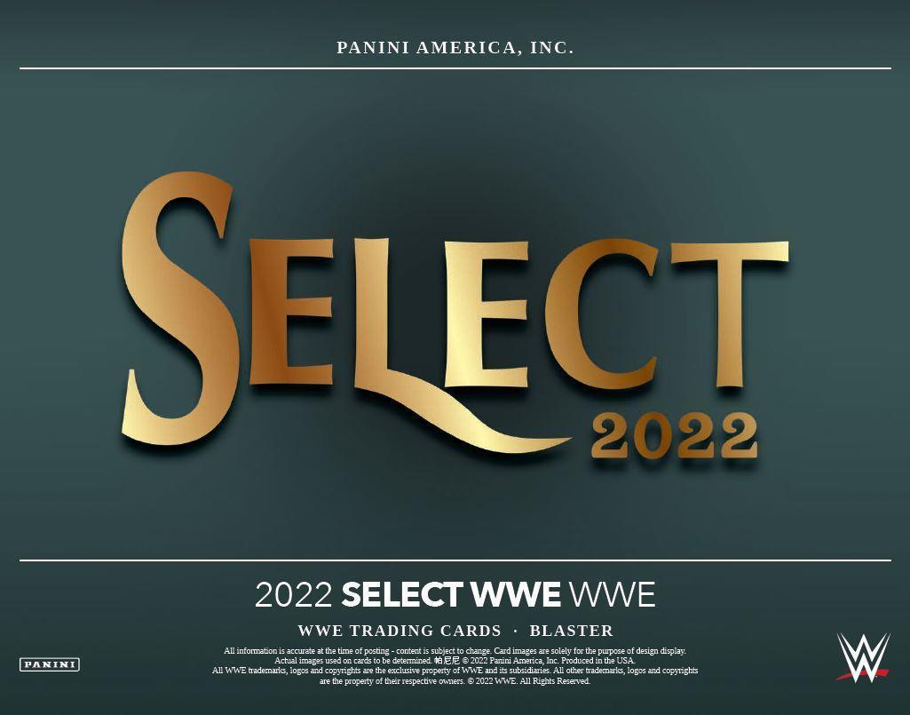 Panini Select WWE 2022 Blaster Box