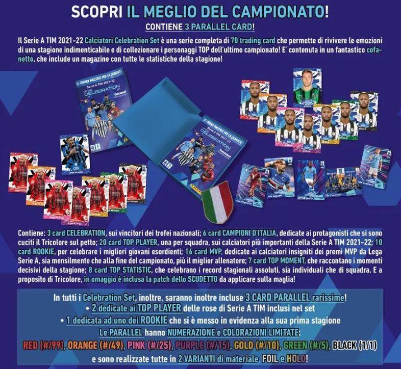 Panini Serie A Celebration Set 2021-22 Calciatori