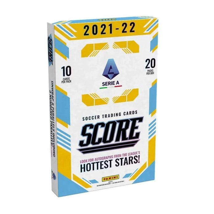 PANINI SERIE A SCORE 2021-22 Trading Cards - Box o Cartone Intero Retail