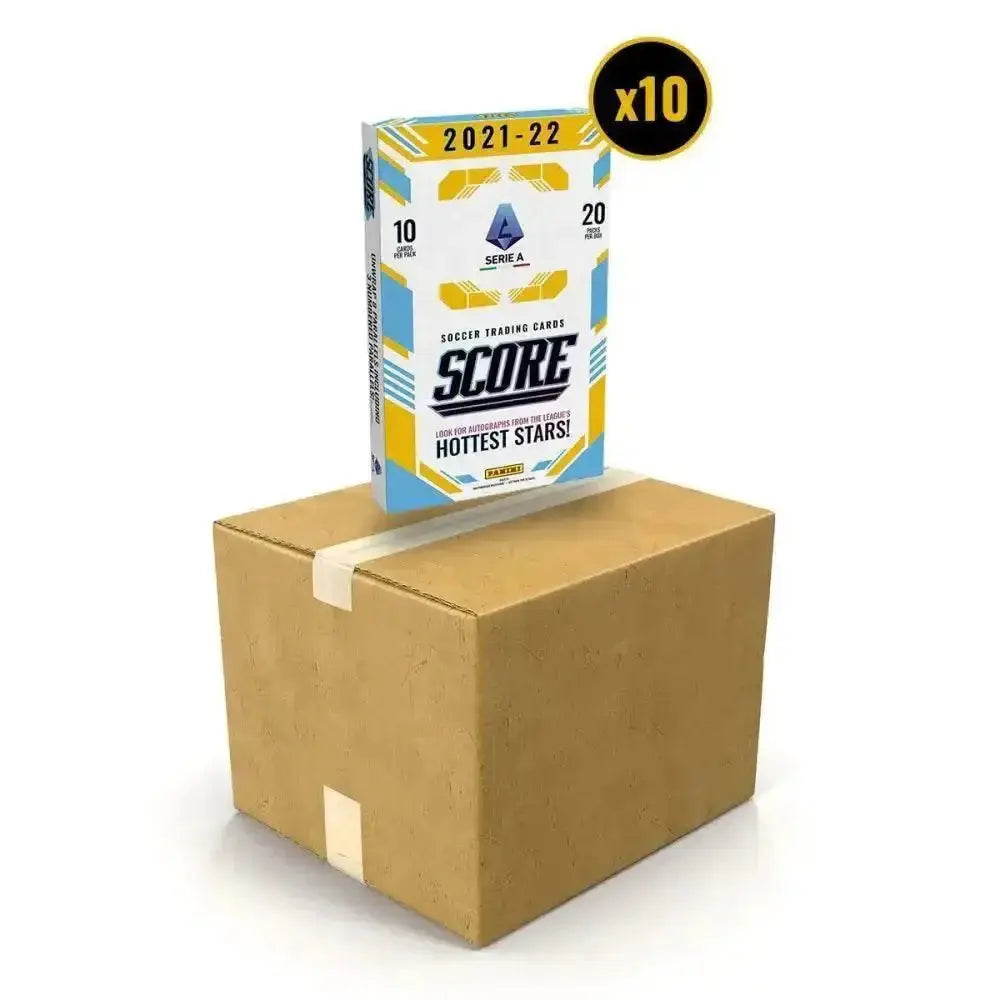 PANINI SERIE A SCORE 2021-22 Trading Cards - Box o Cartone Intero Retail