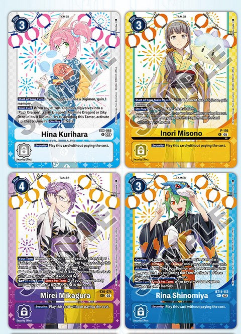 Digimon Card Game PB23 Premium Heroines Set Versione 2 ENG Bandai