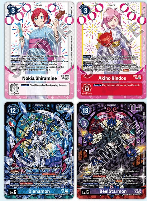 Digimon Card Game PB23 Premium Heroines Set Versione 2 ENG Bandai