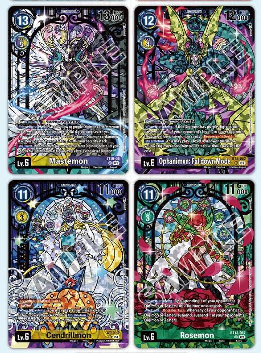 Digimon Card Game PB23 Premium Heroines Set Versione 2 ENG Bandai