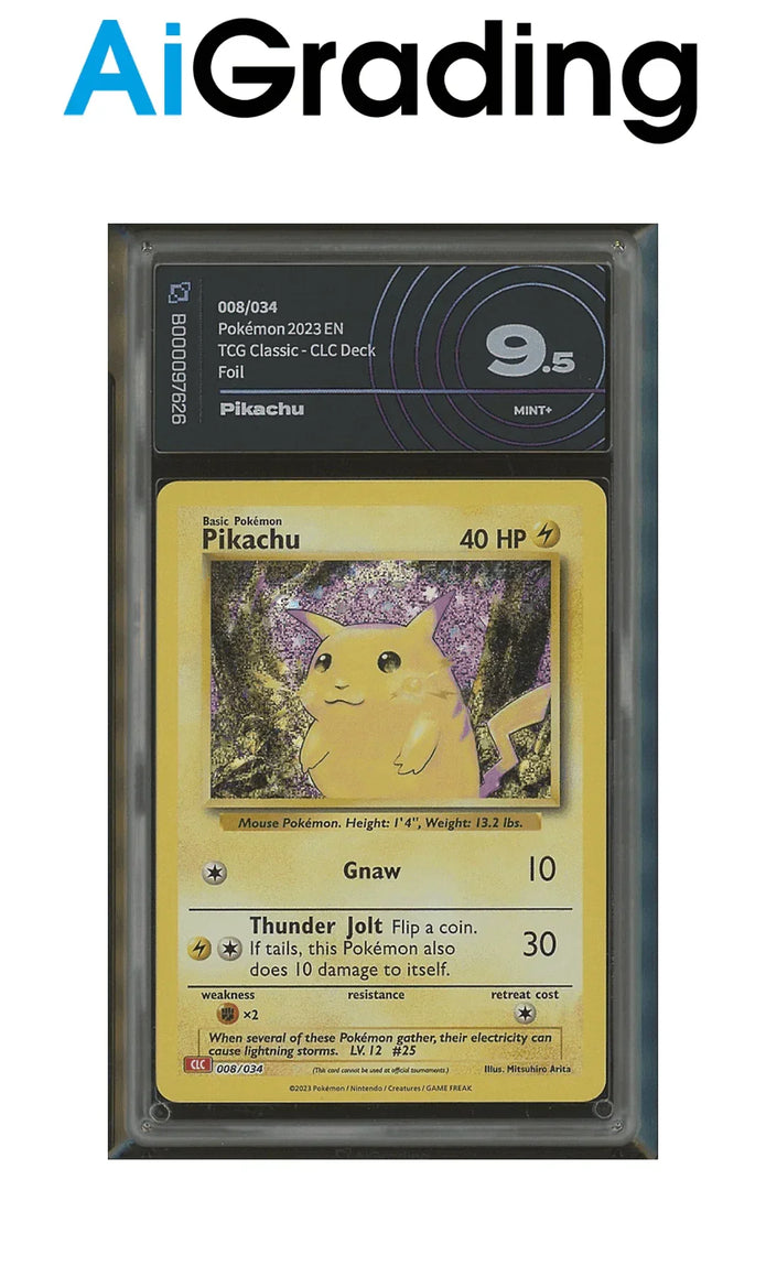 Pikachu TCG Classic Gradata AiGrading Voto 9,5 - B000097626
