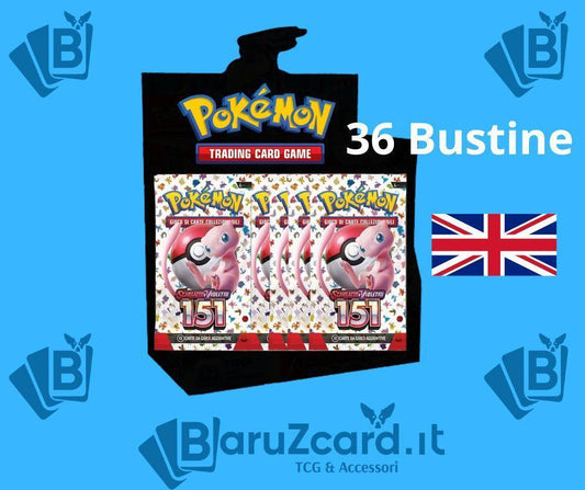 Pokemon 151 Booster Box by BaruZcard ENG