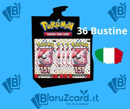 Pokemon 151 Box di Bustine by BaruZcard ITA
