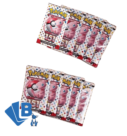 Pokemon 151 Bustina Singola Bundle 10 Bustine ITA