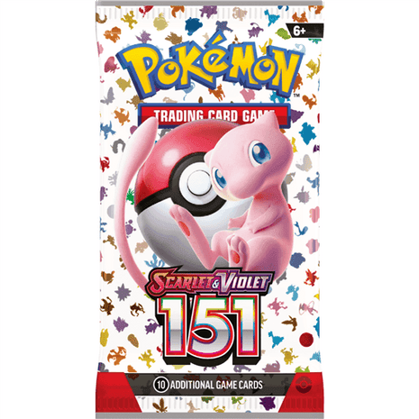 Pokemon 151 Single Booster Bustina Singola ENG