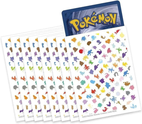 Pokemon 151 Sleeves Set Allenatore Fuoriclasse