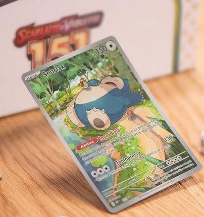 Pokemon 151 Snorlax Sealed Etb set mew it ITA SVP 051 It 151 Promo Sigillato Foil