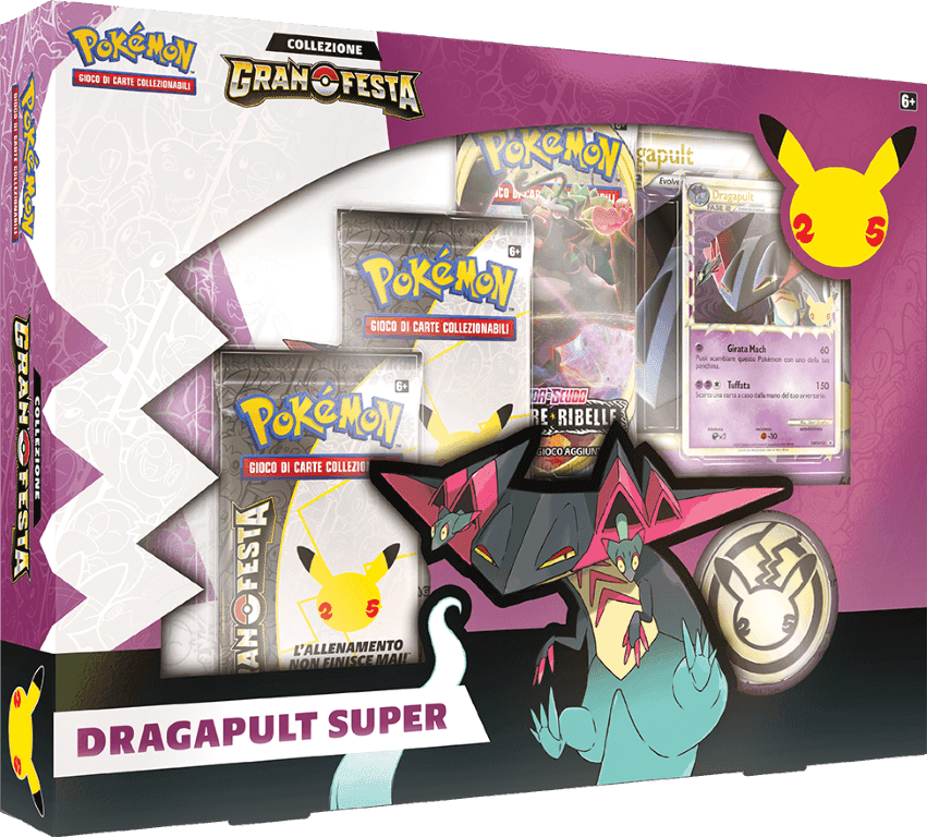 Pokemon 25th: Celebrations Eng - Collezione Dragapult Super -