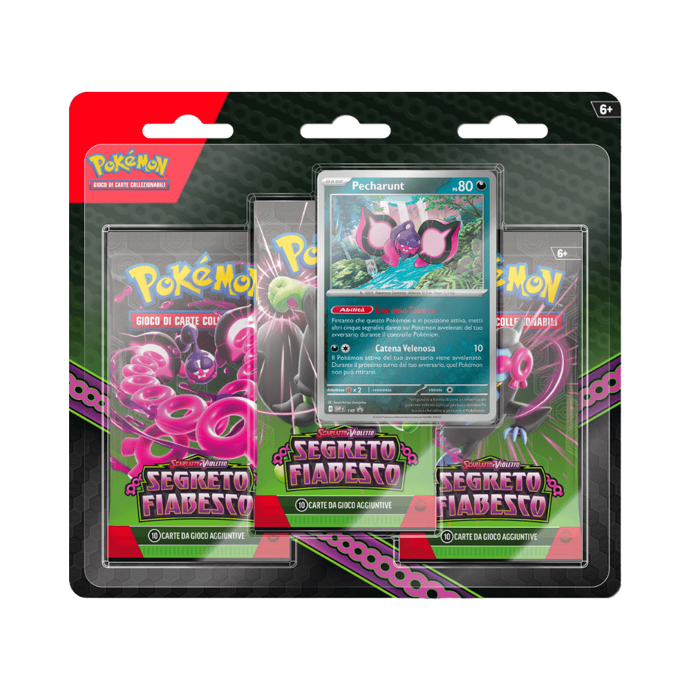 Pokemon 6.5 Segreto Fiabesco 3 Pack Blister ITA -