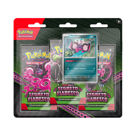 Pokemon 6.5 Segreto Fiabesco 3 Pack Blister ITA