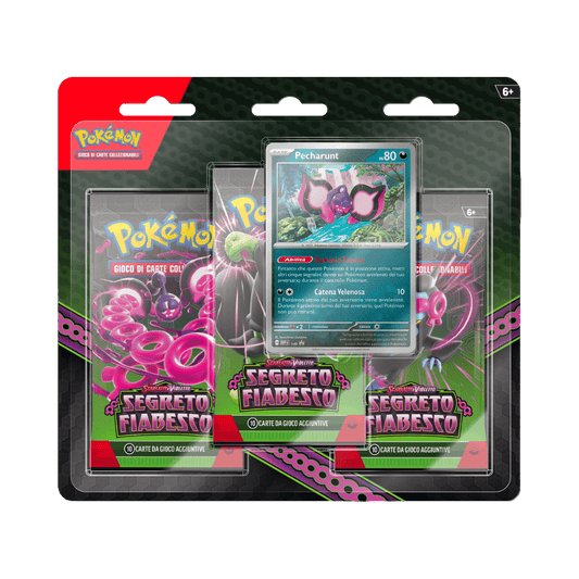Pokemon 6.5 Segreto Fiabesco 3 Pack Blister ITA -