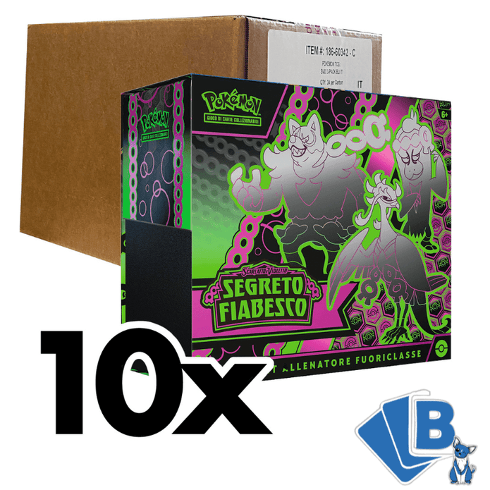 Pokemon 6.5 Segreto Fiabesco Set Allenatore Fuoriclasse Fuoriclasse ITA - CASE da 10