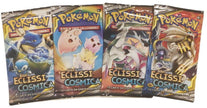 Pokèmon - Artset di 4 Bustine -S&L- Eclissi Cosmica