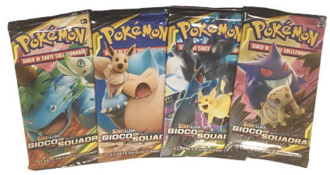Pokèmon - Artset di 4 Bustine -S&L-Gioco di Squadra