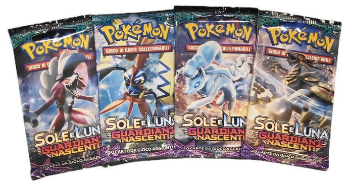 Pokèmon - Artset di 4 Bustine - S&L-Guardiani Nascenti