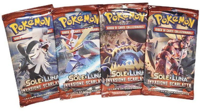 Pokèmon - Artset di 4 Bustine - S&L-Invasione Scarlatta