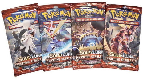 Pokèmon - Artset di 4 Bustine - S&L-Invasione Scarlatta