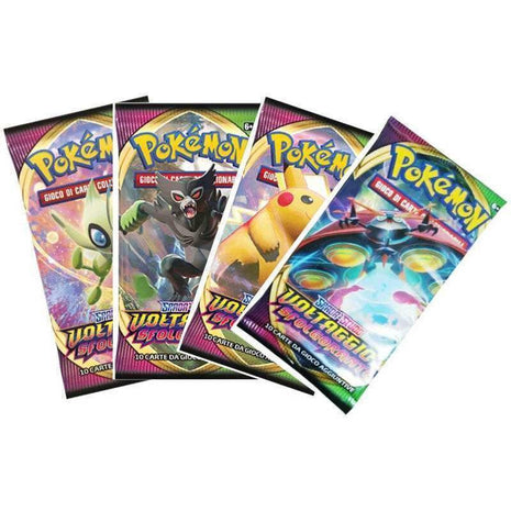 Pokèmon - Artset di 4 Bustine -S&L- Voltaggio Sfolgorante ITA