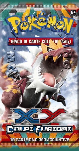 Pokèmon - Artset di 4 Bustine - XY-Colpi Furiosi ITA