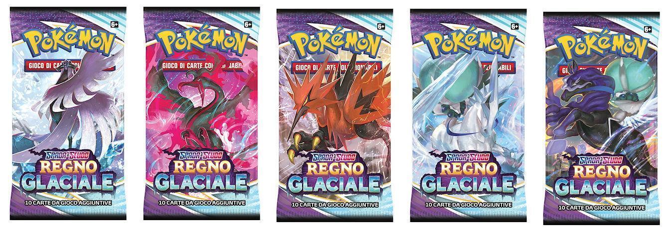 Pokèmon - Artset di 5 Bustine -S&S- Regno Glaciale -