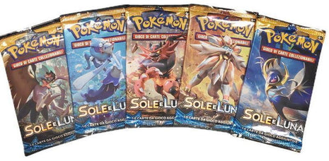 Pokèmon - Artset di 5Bustine - Sole & Luna