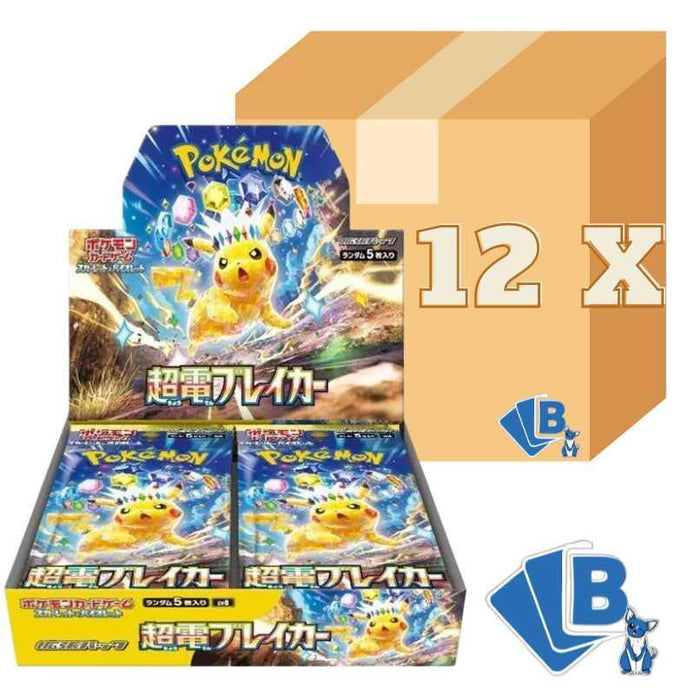 Pokemon Box di buste di Super Electric Breaker SV8A JAP - CASE 12