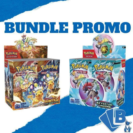 Pokemon Bundle Box Scintille Folgoranti + Avventure Insieme BOX ITA - TCG Originale e Sigillato | Spedizione Veloce
