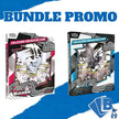 Pokemon Bundle Collezione Raccoglitore Luce Nera e Fuoco Bianco