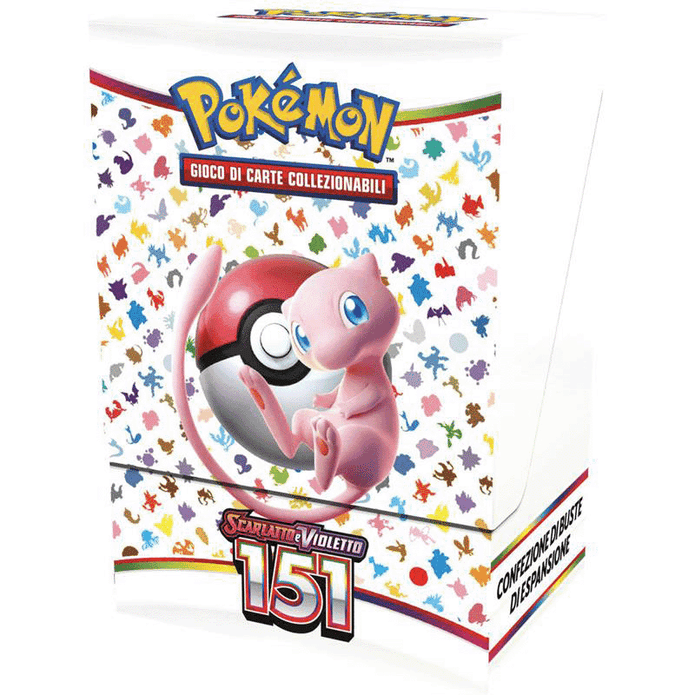 Pokemon Bundle da 6 Bustine 151 ENG