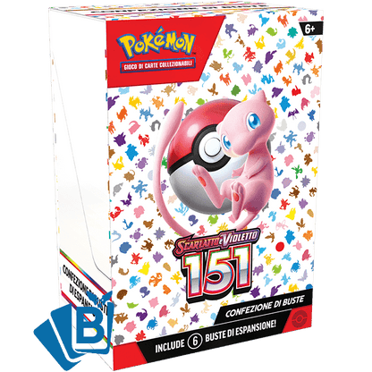 Pokemon Bundle da 6 Bustine 151 ITA