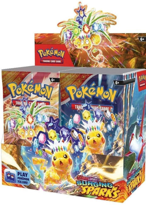Pokemon Bundle Surging Sparks Booster Box and Elite Trainer Box ENG