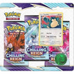 Pokémon Chilling Reign Blister Bundle 3 Bustine - Snorlax + Eevee ENG