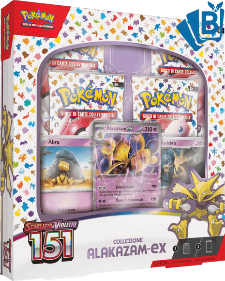Pokemon Collezione 151 Alakazam-ex ITA