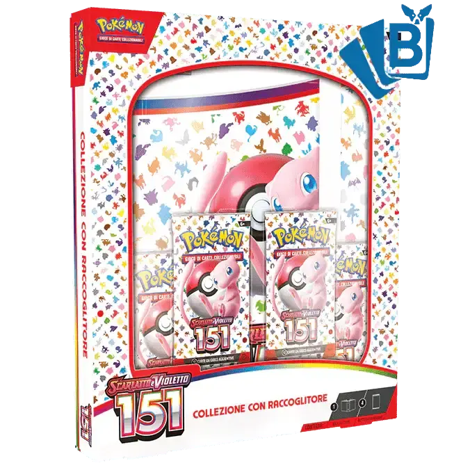 Pokemon Collezione 151 con Raccoglitore ITA